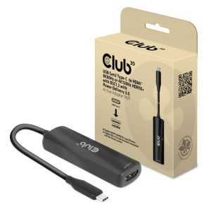 I/O ADAPTER USB-C TO HDMI/M/F CAC-1588 CLUB3D