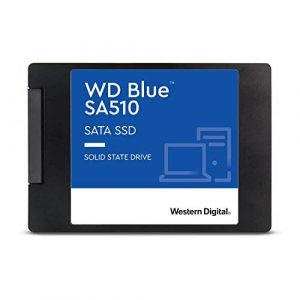 SSD WESTERN DIGITAL Blue SA510 4TB SATA 3.0 Write speed 520 MBytes/sec Read speed 560 MBytes/sec 2,5 in. TBW 600 TB MTBF 1750000 hours WDS400T3B0A