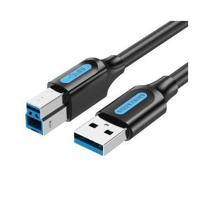 CABLE USB2.0 MALE TO MALE/0.5M BLACK COQBD VENTION