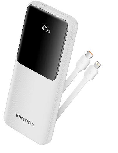 POWER BANK USB 10000MAH 22.5W/WHITE