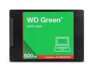 SSD WESTERN DIGITAL Green 500GB 3D NAND Read speed 545 MBytes/sec 2,5 in. MTBF 2000000 hours WDS500G5G0A