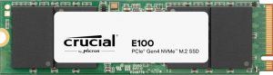 SSD CRUCIAL E100 2TB M.2 NVMe Write speed 4500 MBytes/sec Read speed 5000 MBytes/sec CT2000E100SSD8