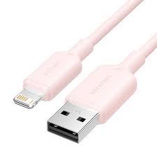 CABLE USB2.0 TO LIGHTNING/1M PINK LAMPF VENTION