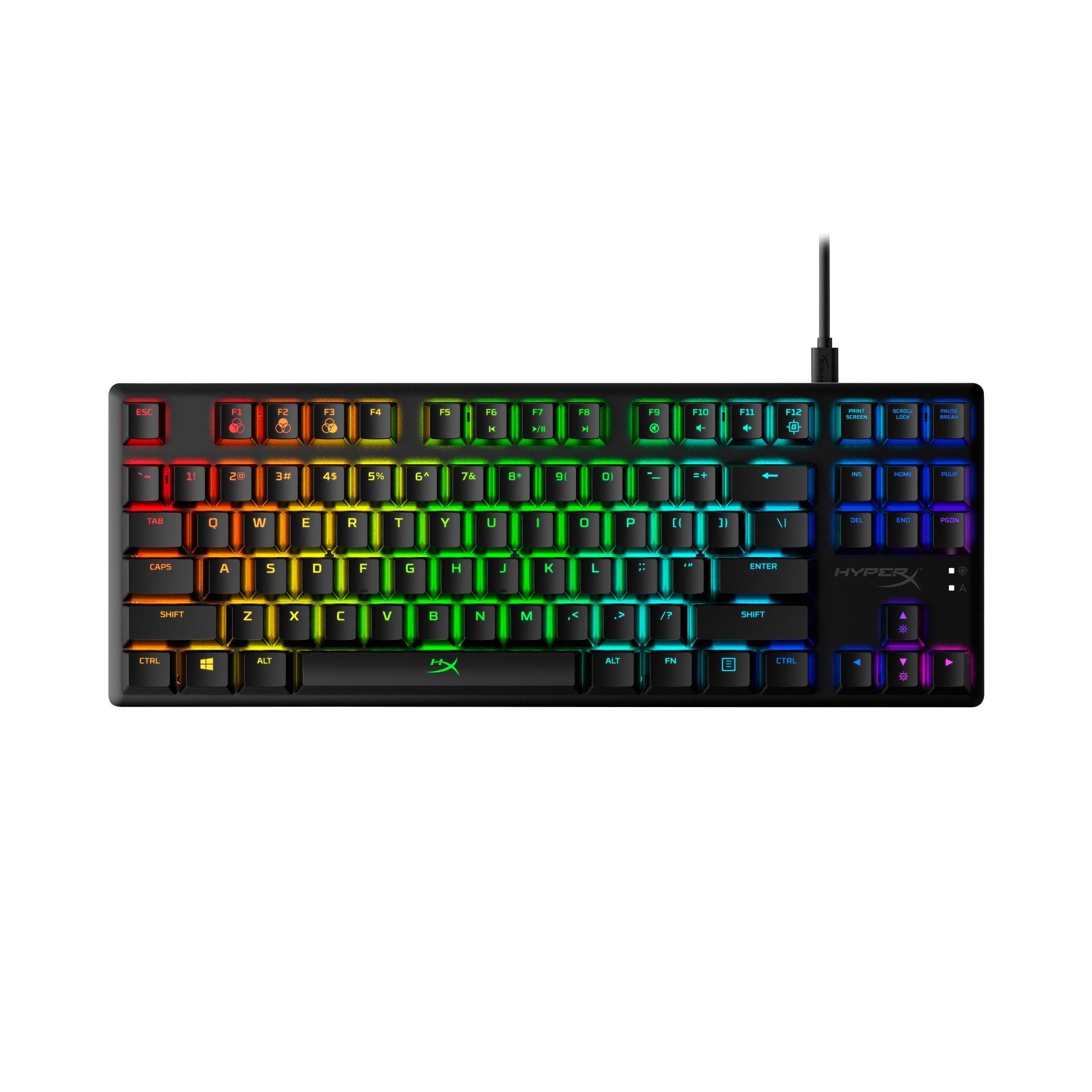 KEYBOARD GAMING ALLOY ORIGINS/CORE ENG HX-KB7BLX-US