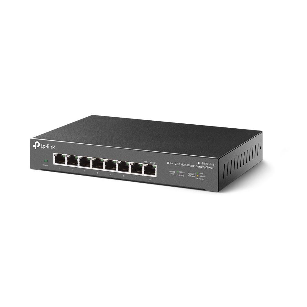 Switch|TP-LINK|TL-SG108-M2|Desktop/pedestal|TL-SG1 08-M2