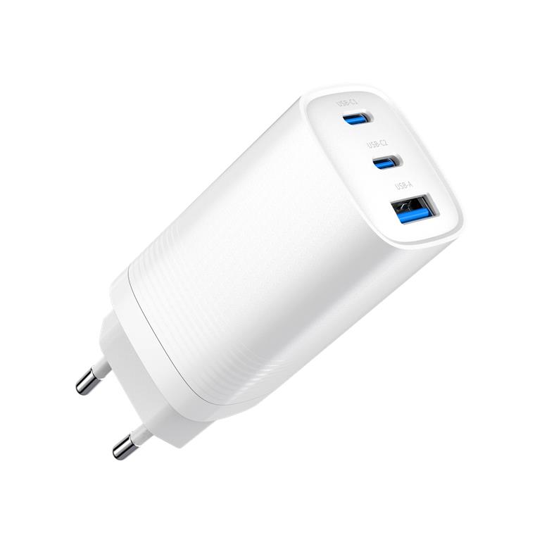CHARGER USB UNIVERSAL QC3.0/TA-UC-PDQC65-01-W GEMBIRD