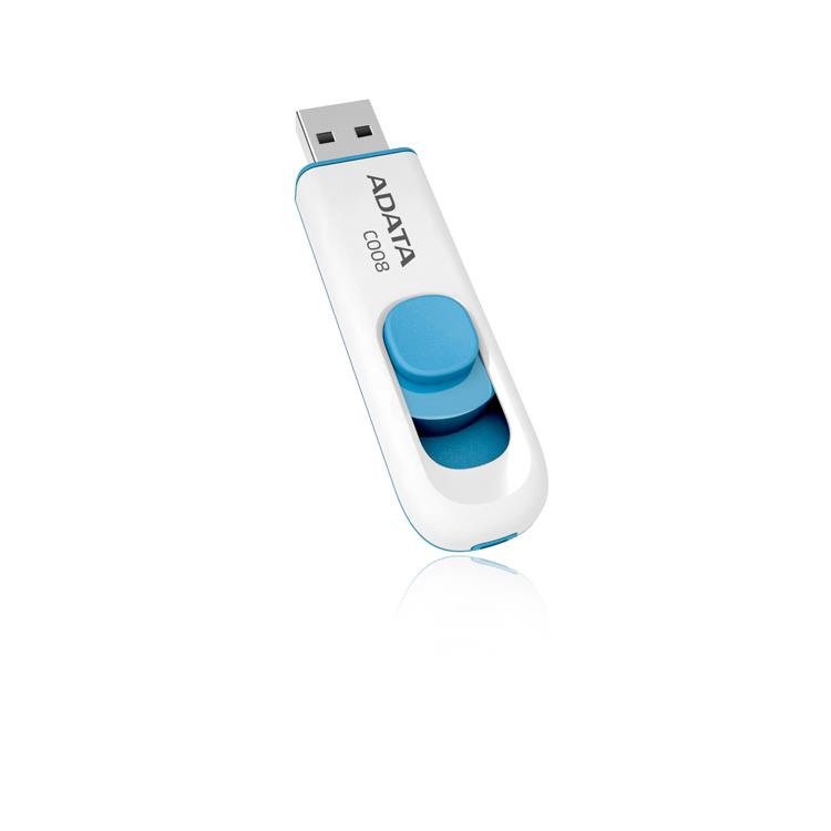 MEMORY DRIVE FLASH USB2 32GB/WH/BLUE AC008-32G-RWE