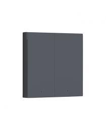 SMART HOME WIRED SWITCH DOUBLE/GREY WS-EUK02-G