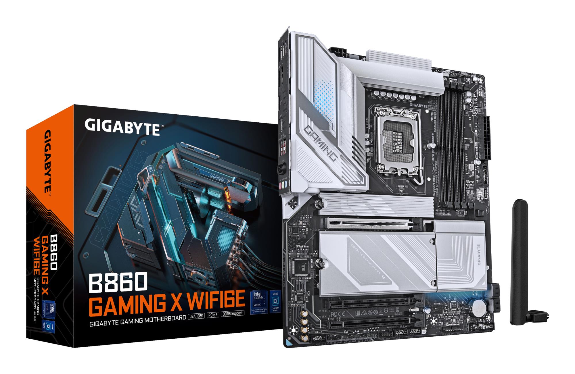 Mainboard|GIGABYTE|Intel B860 Express|LGA1851|ATX|Memory DDR5|Memory slots 4|1xPCI-Express