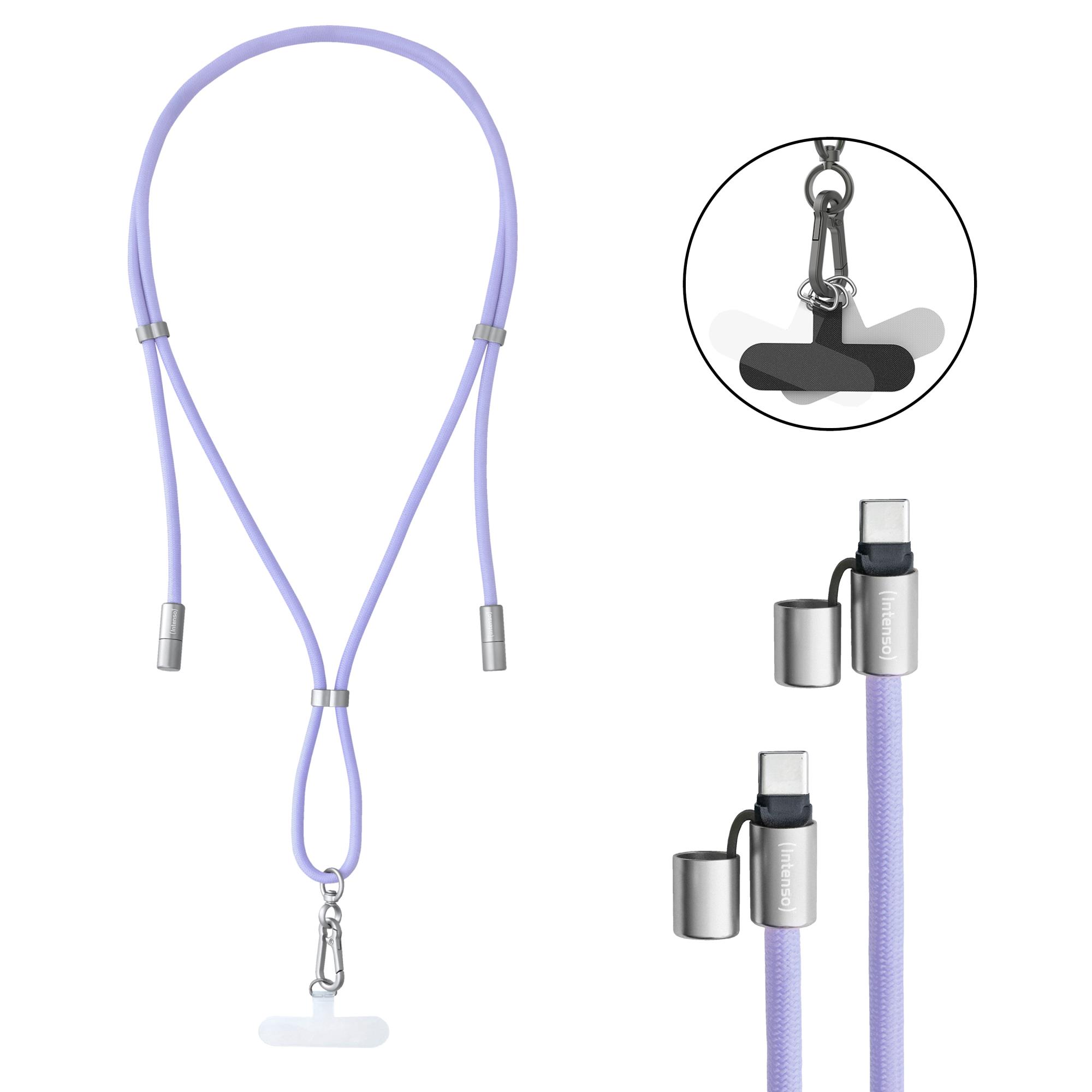 CABLE USB-C TO USB-C 1.65M/LANYARD