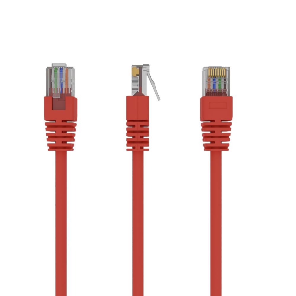 PATCH CABLE CAT5E UTP 5M/RED PP12-5M/R