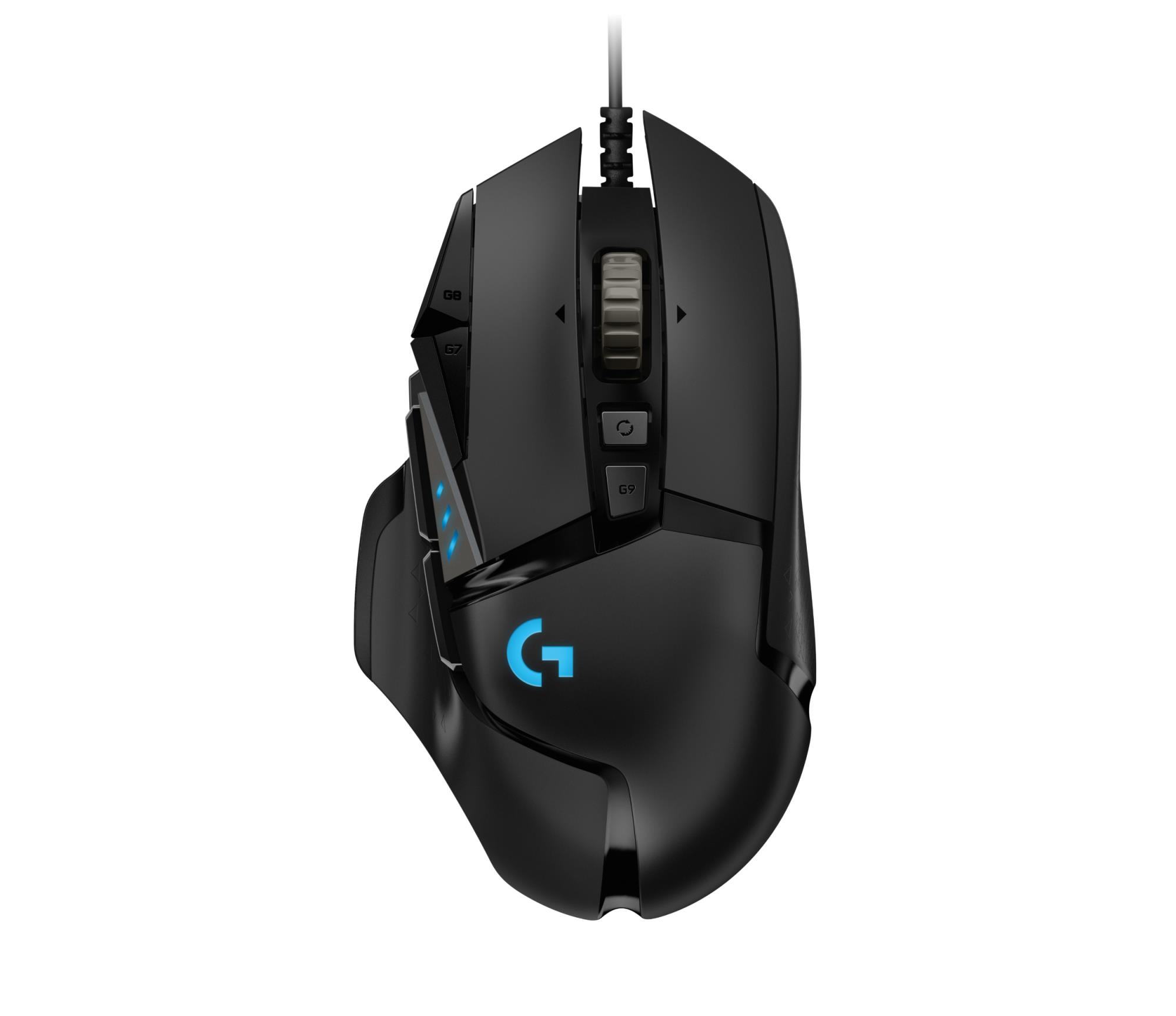 MOUSE USB OPTICAL G502 HERO/BLACK 910-005471