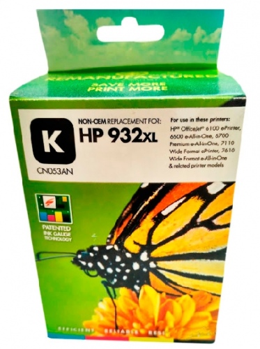 Static Control Ink Cartridge Black, Compatible