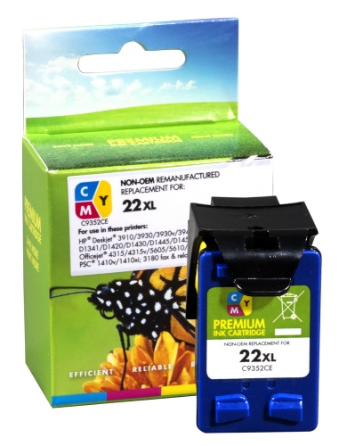 Static Control Ink Cartridge CMY, Compatible