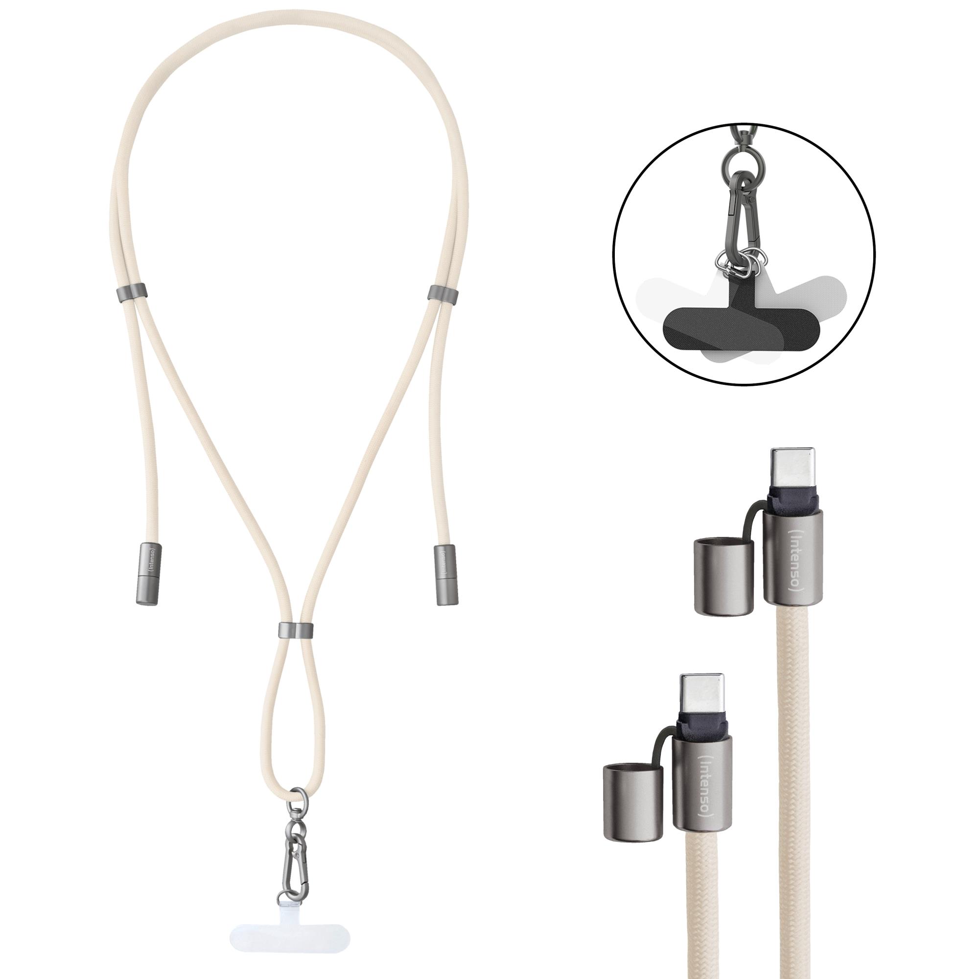 CABLE USB-C TO USB-C 1.65M/LANYARD