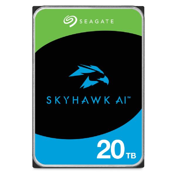 HDD|SEAGATE|SkyHawk AI| 20 TB|Serial ATA III|Buffer