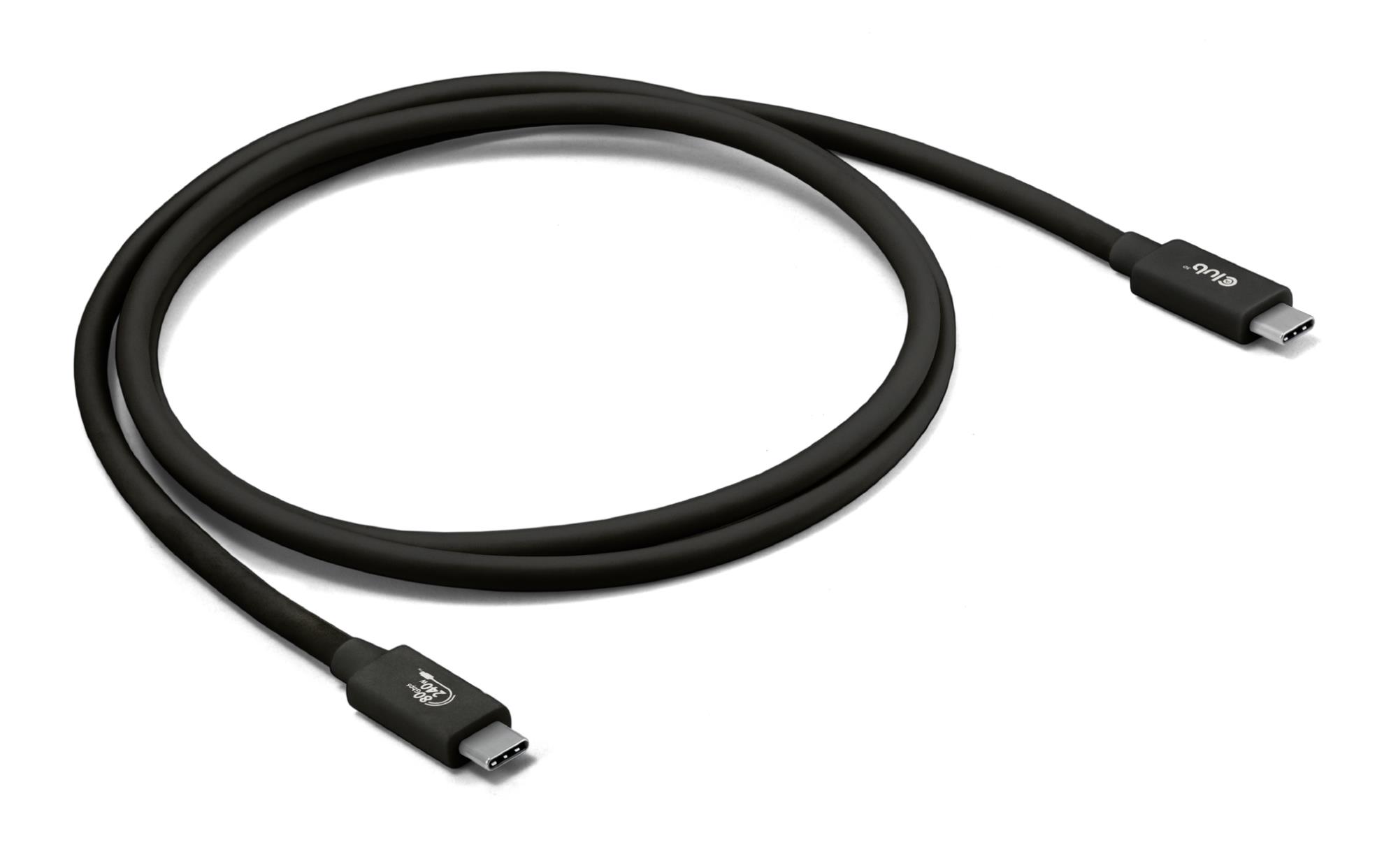 CABLE USB-C TO USB-C 1.2M/BLACK