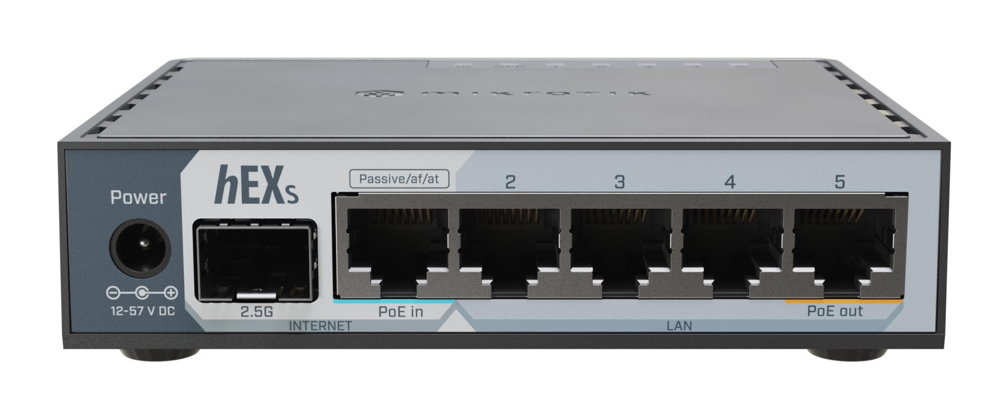 NET ROUTER/SWITCH 5PORT 1000M/HEX S E60IUGS