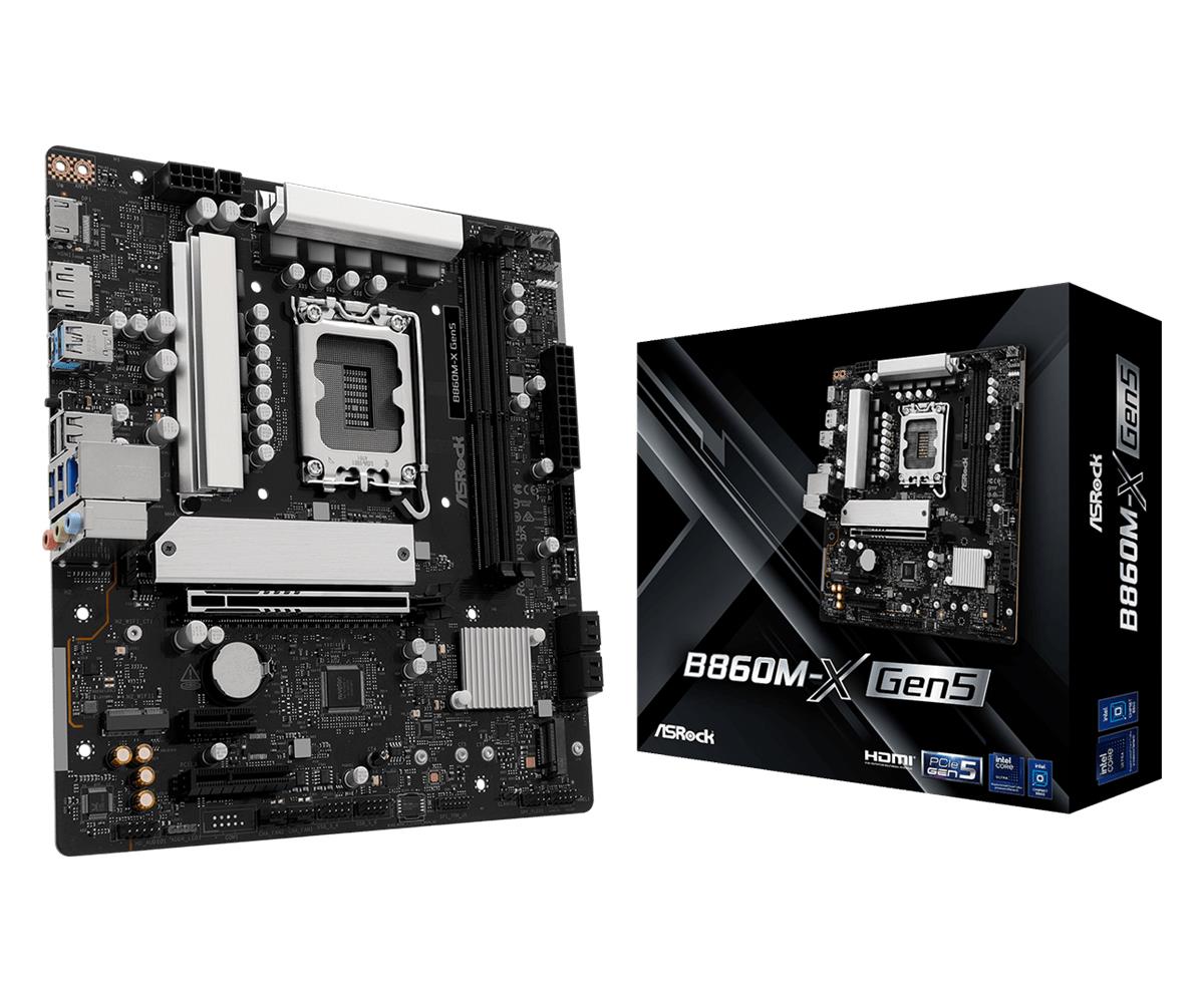 Mainboard|ASROCK|Intel B860|LGA 1851 (Socket V1)|micro ATX|RAM