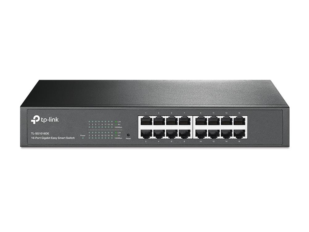 Switch|TP-LINK|16x10Base-T / 100Base-TX / 1000Base-T|TL-SG1016DE