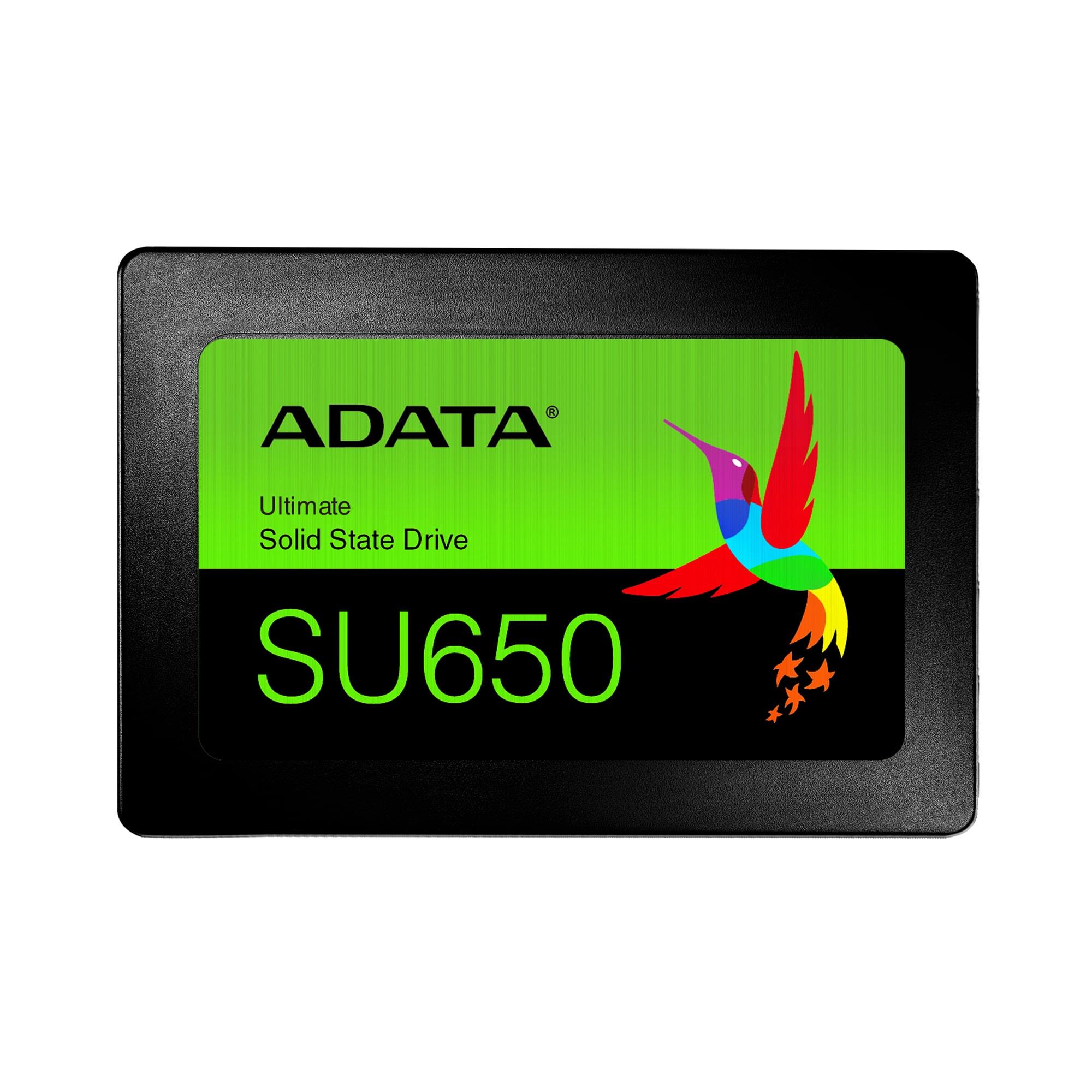 SSD|ADATA|SU650|512GB|SATA 3.0|Write speed 450 MBytes/sec|Read