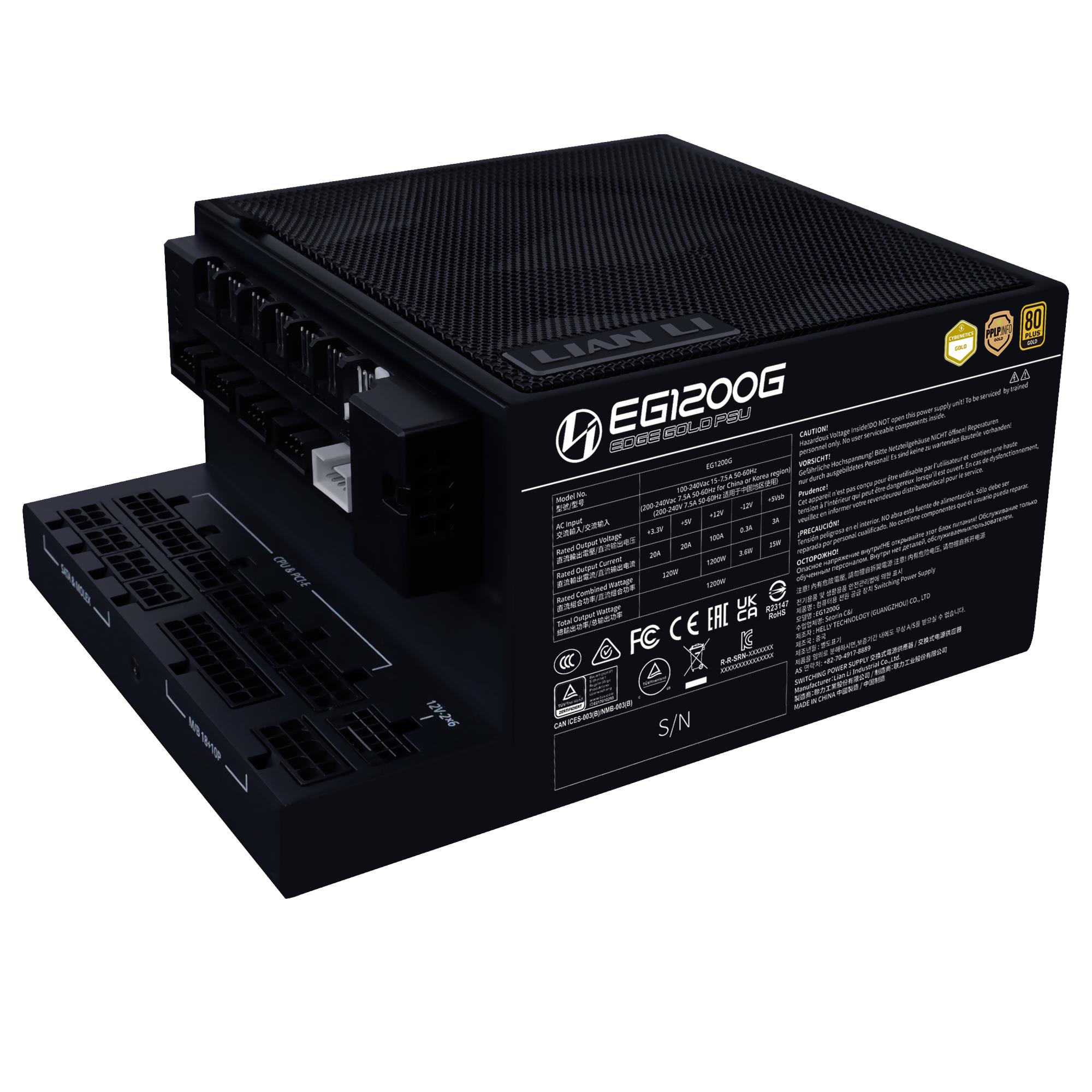 Power Supply|LIAN LI|EDGE GOLD 1200|SFX|PC|100 -