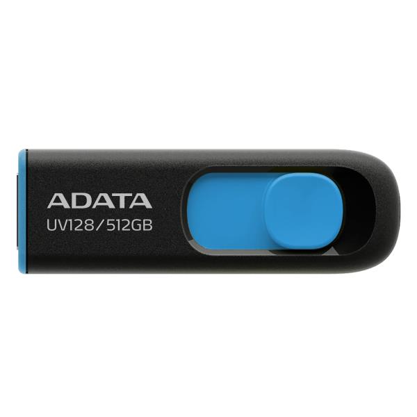 MEMORY DRIVE FLASH USB3 512GB/BLK/BLUE AUV128-512G-RBE