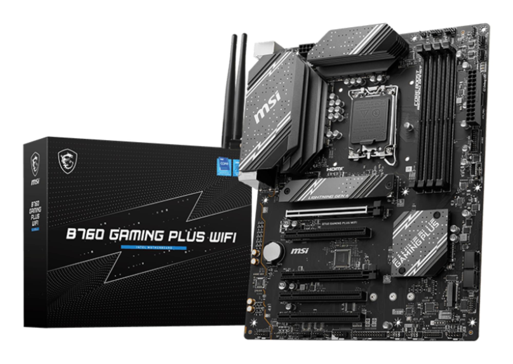 Mainboard|MSI|Intel B760 Express|LGA1700|ATX|Memory DDR5|Memory slots 4|5xPCI-Express