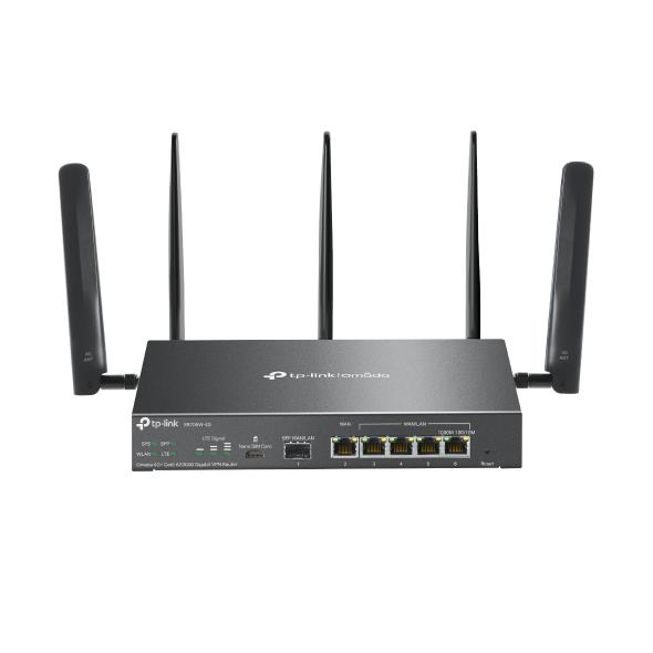 Wireless Router|TP-LINK|Omada 4G+ Cat6 AX3000 Gigabit
