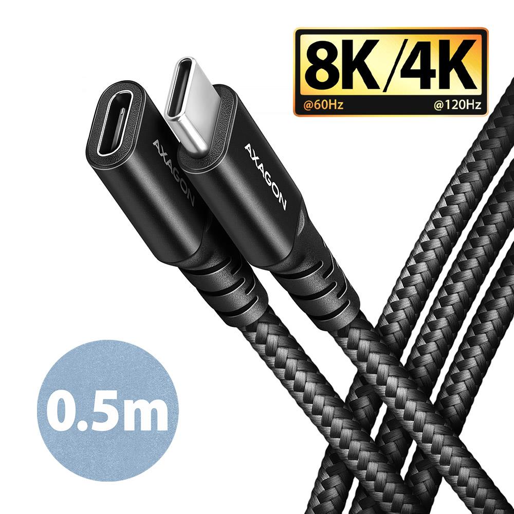 CABLE USB-C EXTENSION 0.5M/BLACK BUCM32-CF05AB
