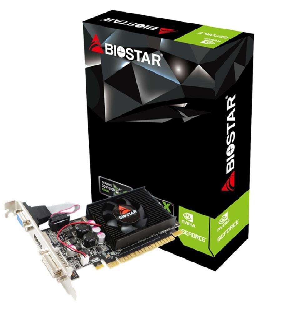 Graphics Card|BIOSTAR|NVIDIA GeForce 210|1 GB|DDR3|64 bit|PCIE