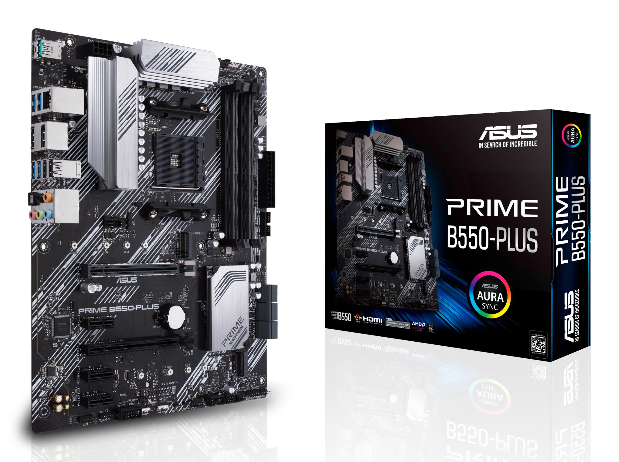 Mainboard|ASUS|AMD B550|SAM4|ATX|3xPCI-Express 3.0 1x|1xPCI-Express 3