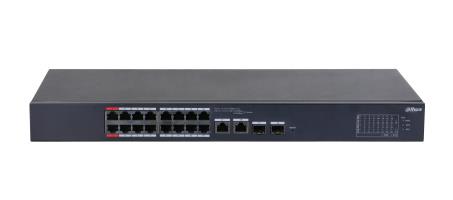 Switch|DAHUA|DH-CS4218-16ET-135|Switch type Managed|Switch layer L2|Rack mounting