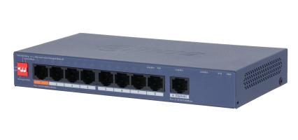Switch|DAHUA|CS4009-8ET1GT-60|Switch type Managed|Switch layer L2|9xRJ-45 ports|RJ-45