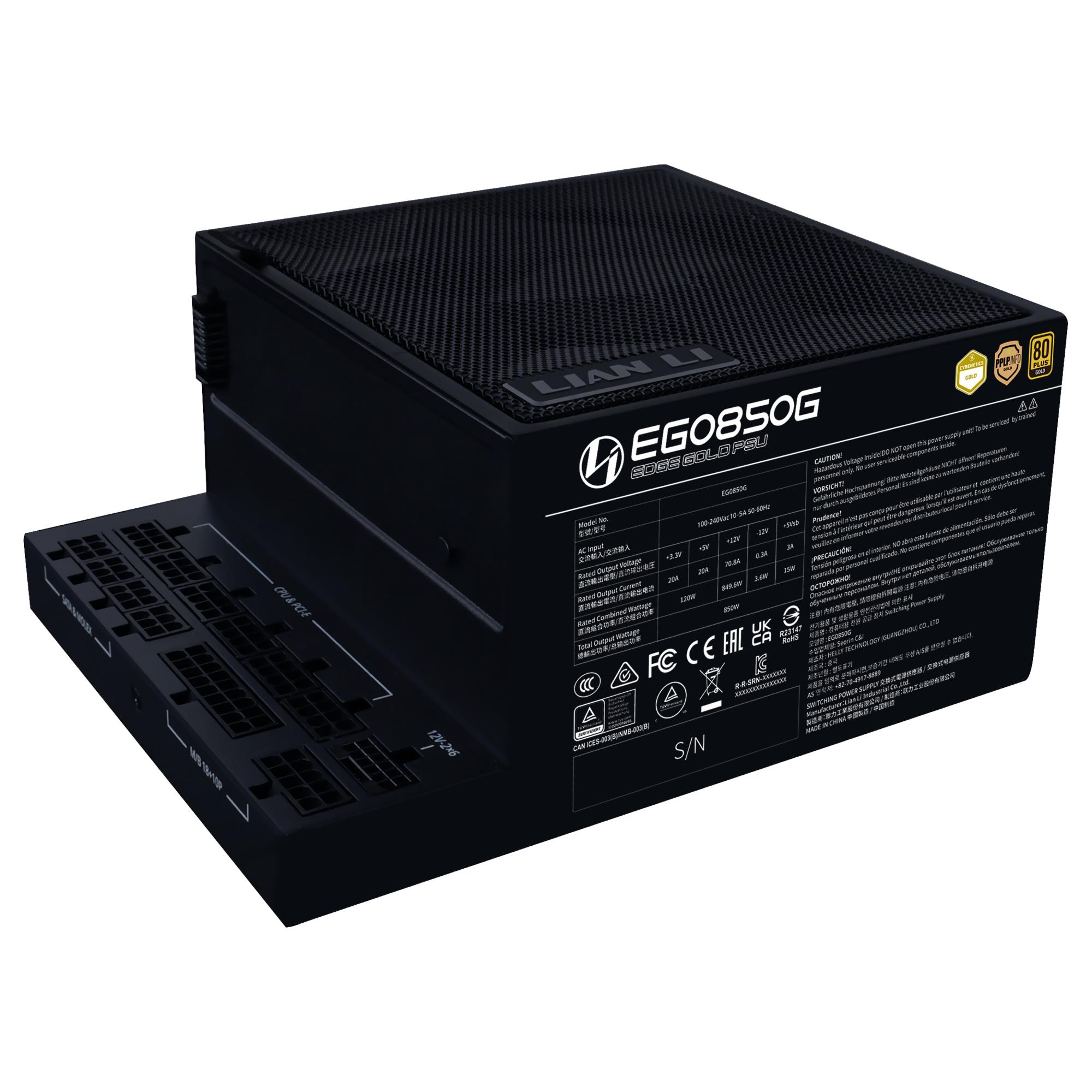 Power Supply|LIAN LI|EDGE GOLD 850|SFX|PC|100 -