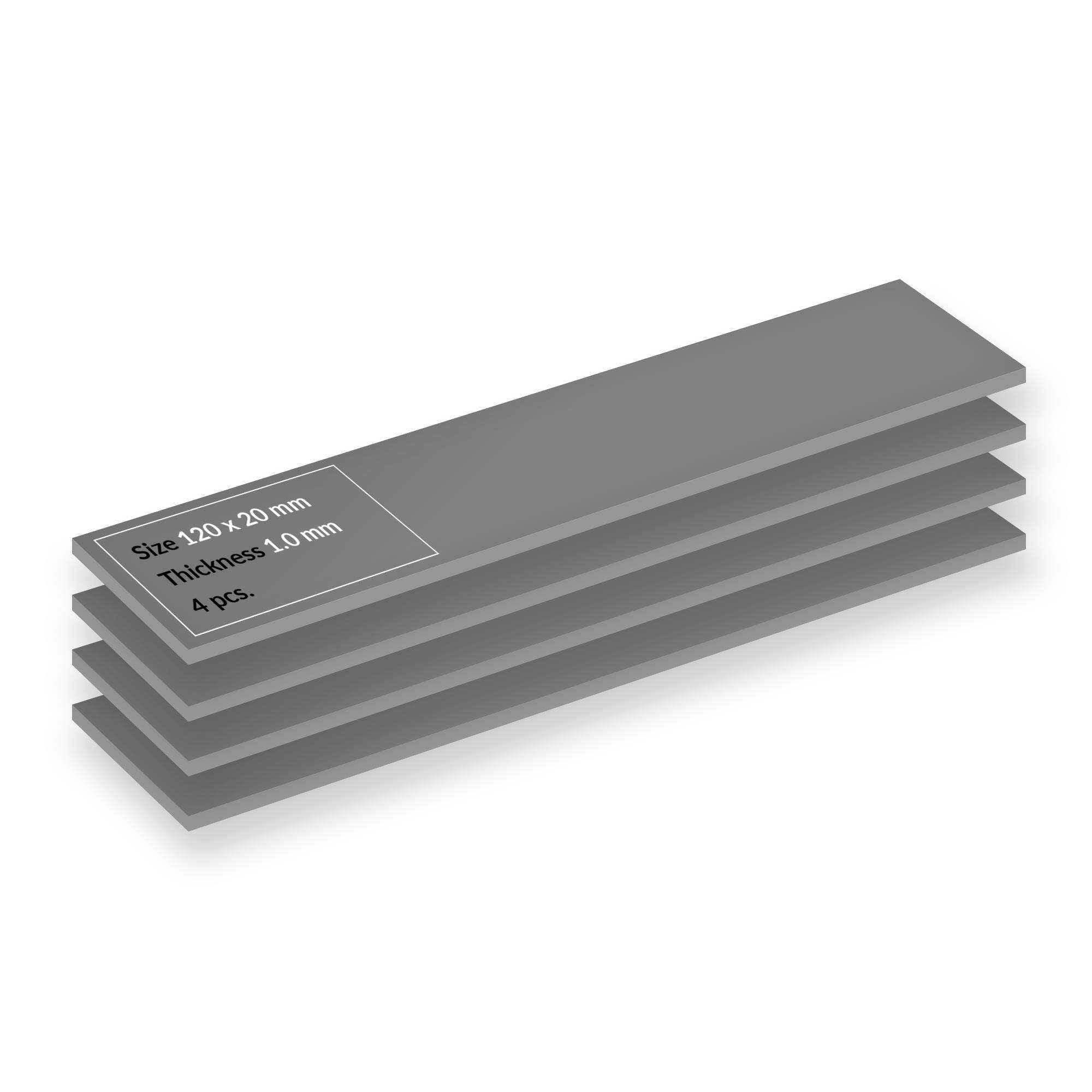 CPU COOLER ACC THERMAL PAD 4PK/120X20X1