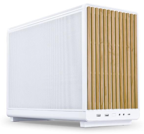 Case|LIAN LI|micro ATX/Micro-ITX|White/Wood|Micro Tower|PC|Lian Li A3-mATX