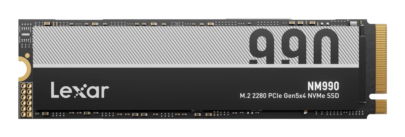 SSD|LEXAR|NM990|1TB|M.2|NVMe|Write speed 7500 MBytes/sec|Read speed