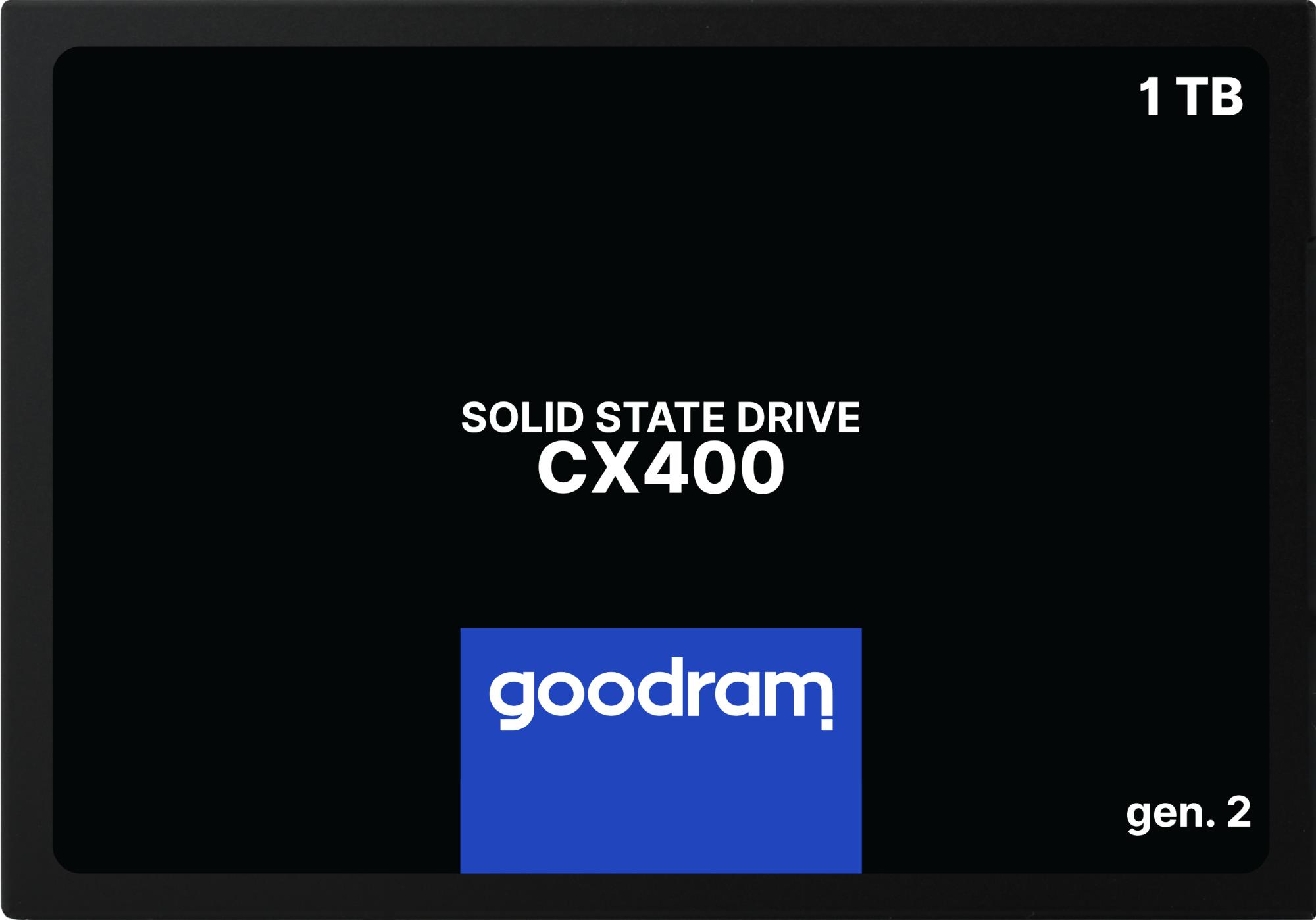 SSD|GOODRAM|CX400 GEN.2|1TB|SATA|3D TLC|Write speed 500