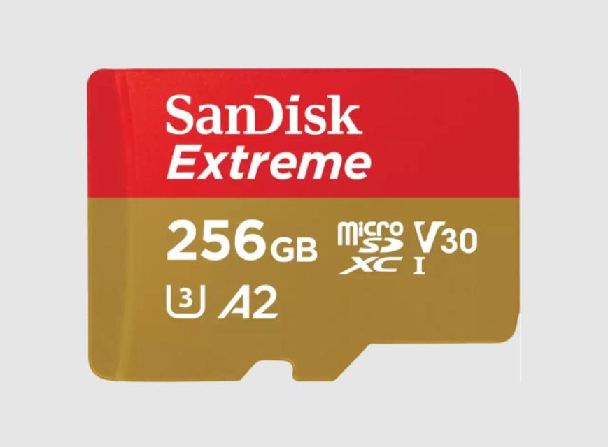 MEMORY MICRO SDXC 256GB UHS-I/W/A SDSQXAV-256G-GN6MA
