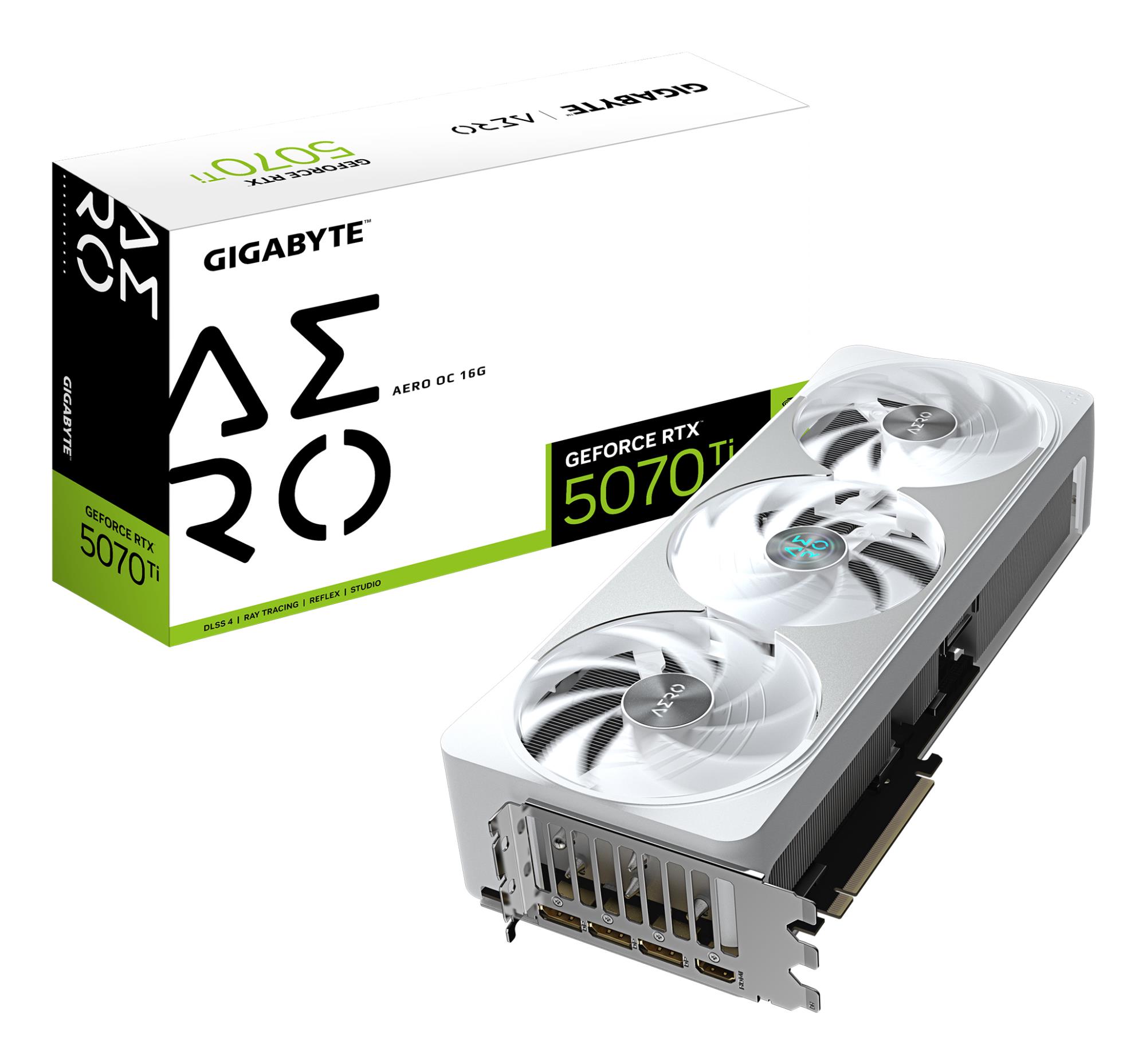 Graphics Card|GIGABYTE|NVIDIA GeForce RTX 5070 Ti|16