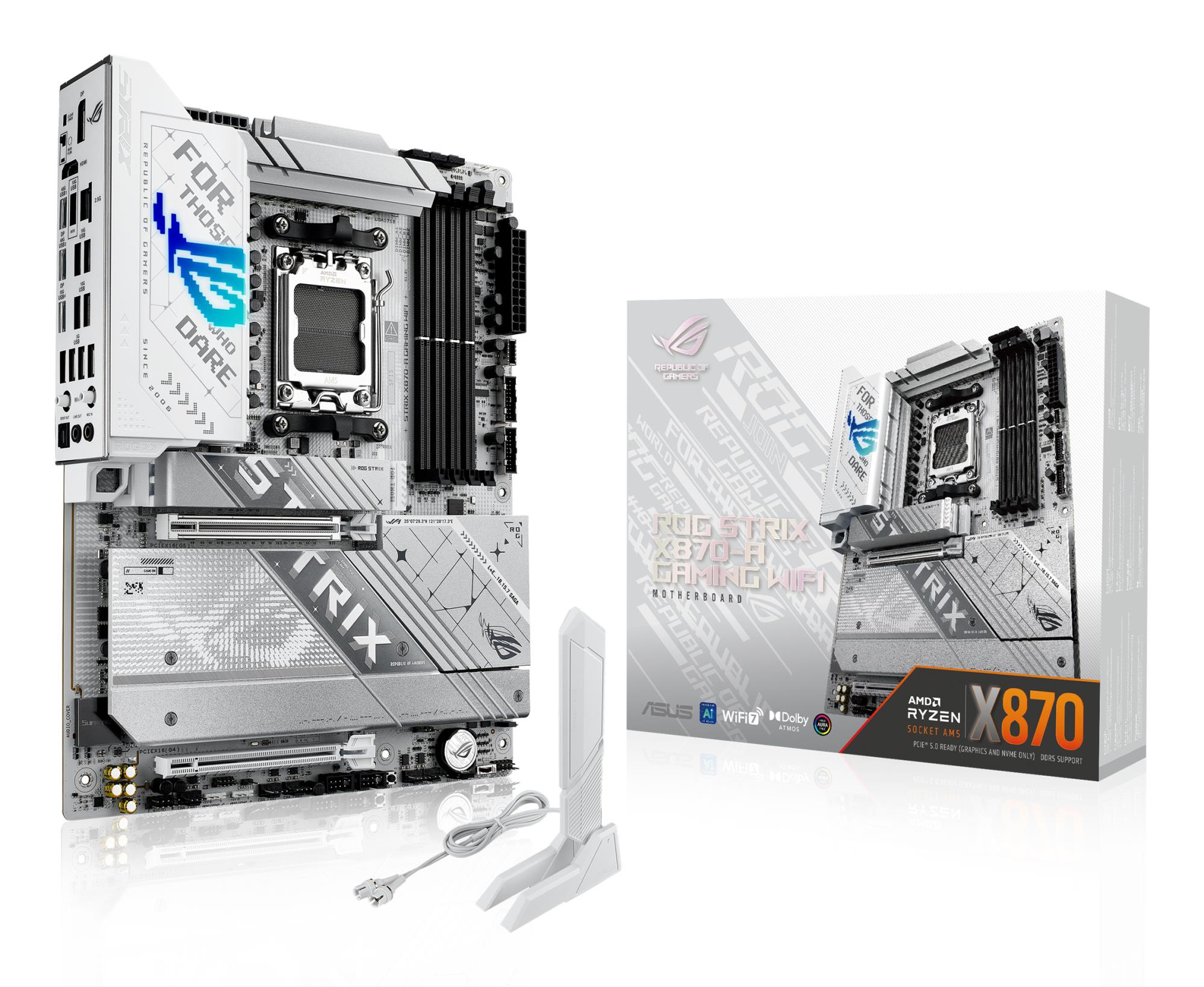Mainboard|ASUS|AMD X870|SAM5|ATX|Memory DDR5|Memory slots 4|1xPCI-Express 4