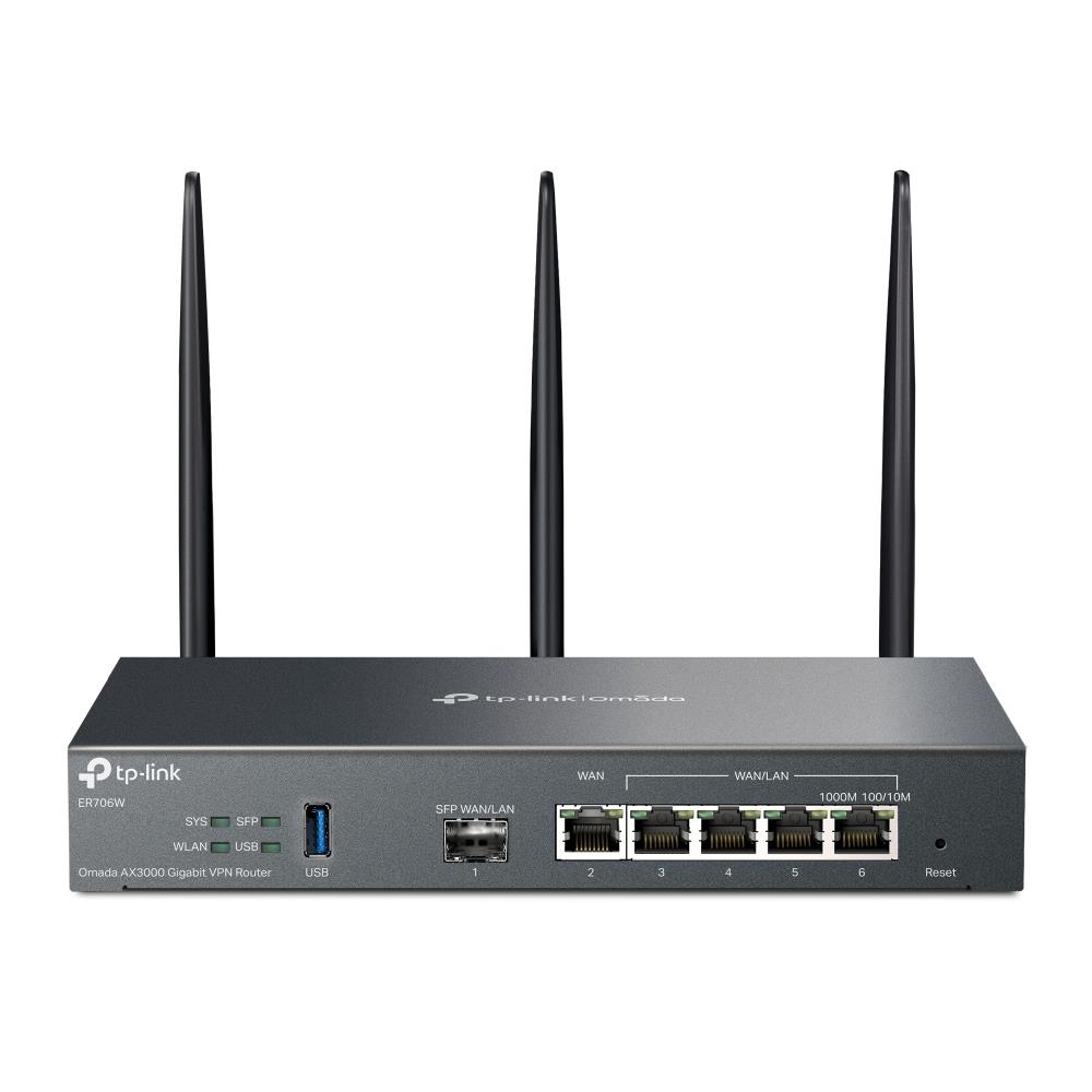 Wireless Router|TP-LINK|Omada AX3000 Gigabit VPN Router|Data
