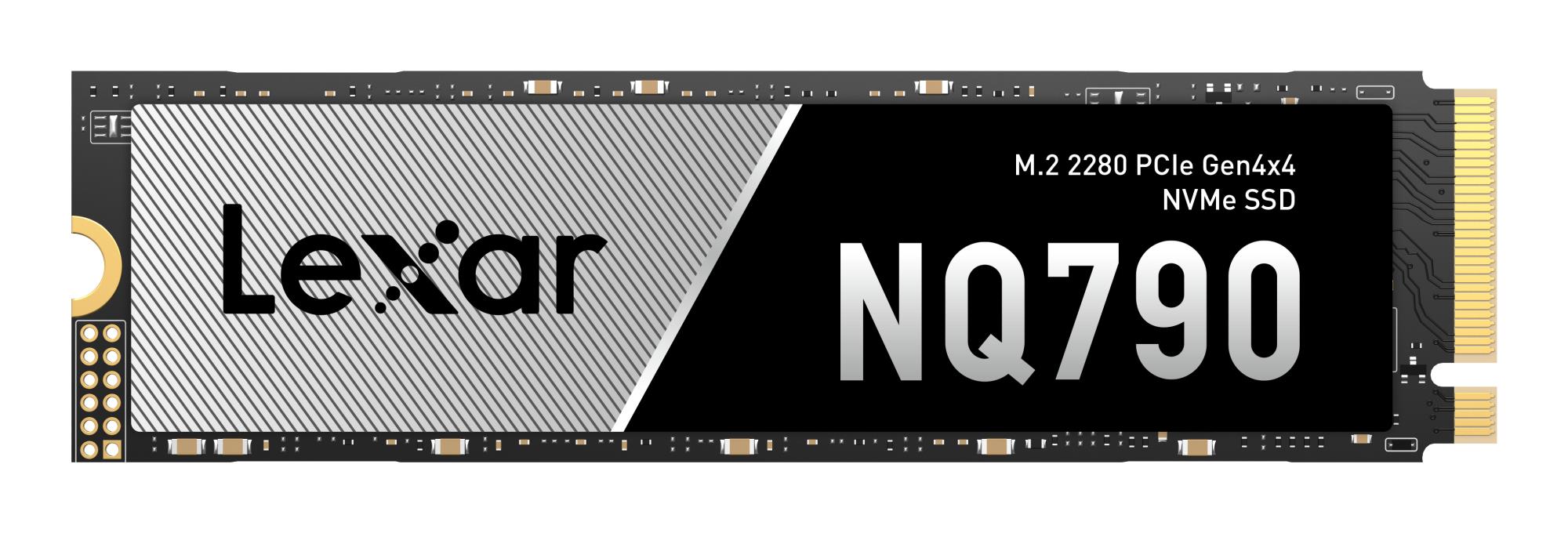 SSD|LEXAR|NQ790|2TB|Heatsink M.2|PCIe Gen4|NVMe|Write speed 6000