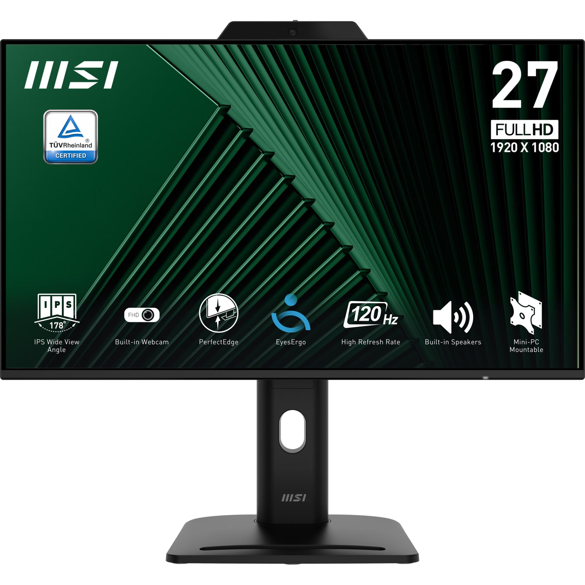 LCD Monitor|MSI|PRO MP272PMG|27"|Business|Panel IPS|1920x1080|16:9|120 Hz|Speakers|PROMP272PMG
