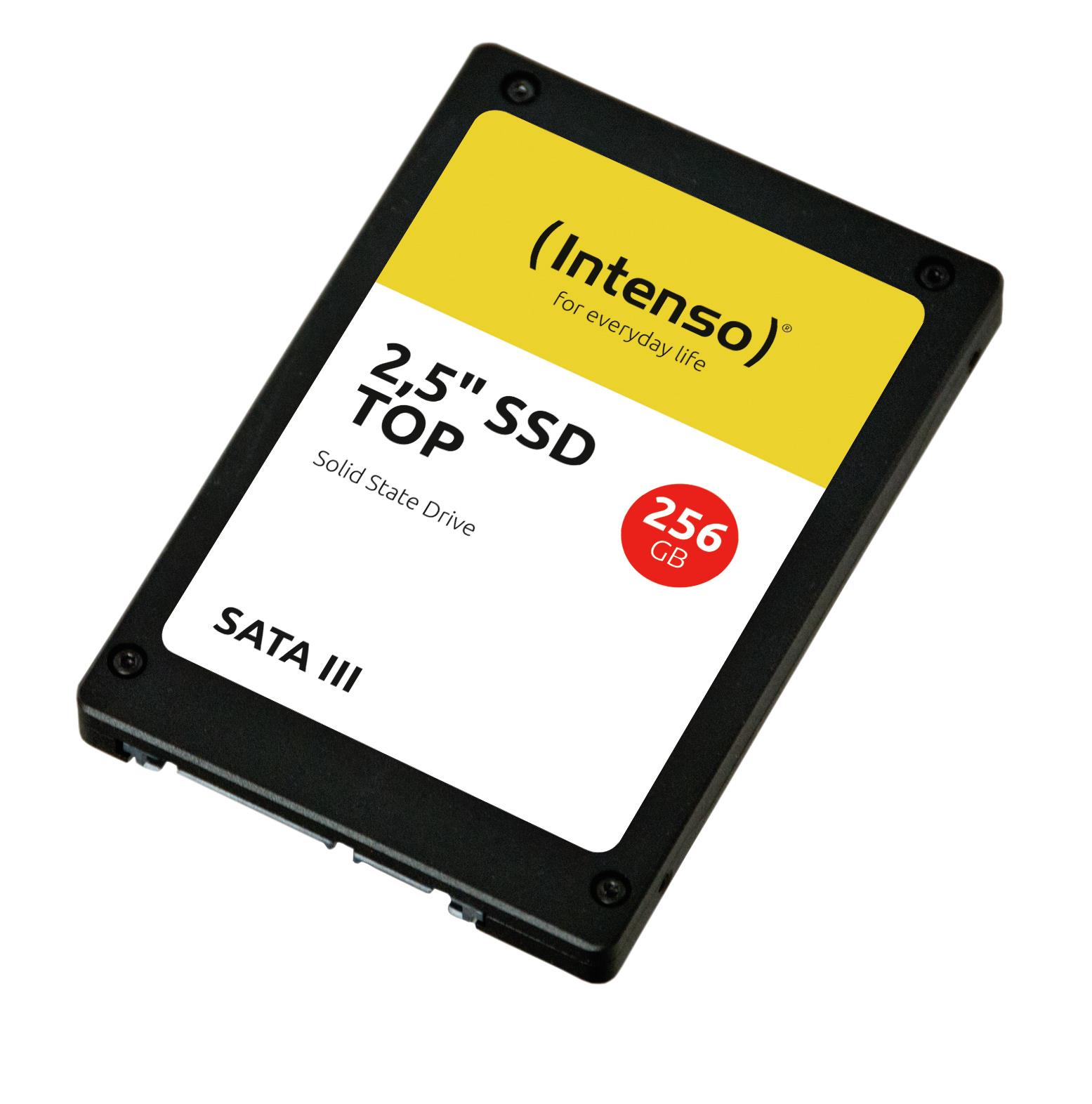 SSD|INTENSO|256 GB|Serial ATA III|Write speed 500