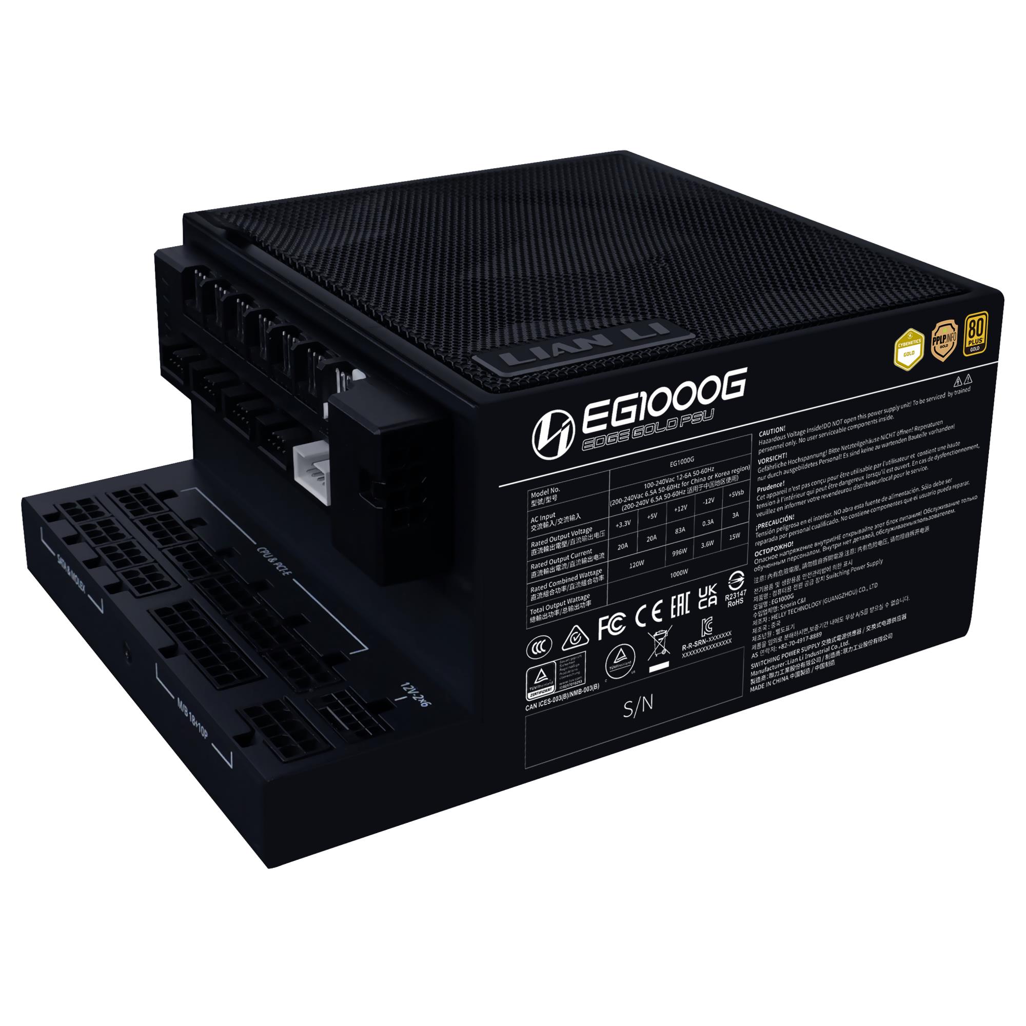 Power Supply|LIAN LI|EDGE GOLD 1000|SFX|PC|100 -