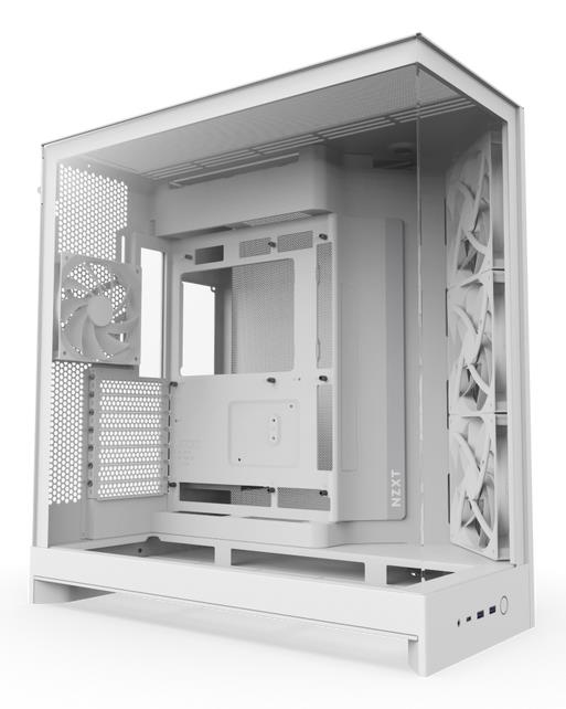 Case|NZXT|ATX/micro ATX/Mini-ITX/EATX|White|Midi Tower|PC|CM-H92FW-01