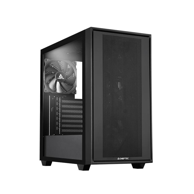 Case|CHIEFTEC|Night Hunter|MidiTower|Case product features Transparent panel|Not