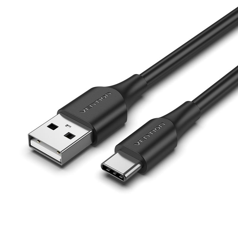 CABLE USB-C TO USB2.0/2M BLACK